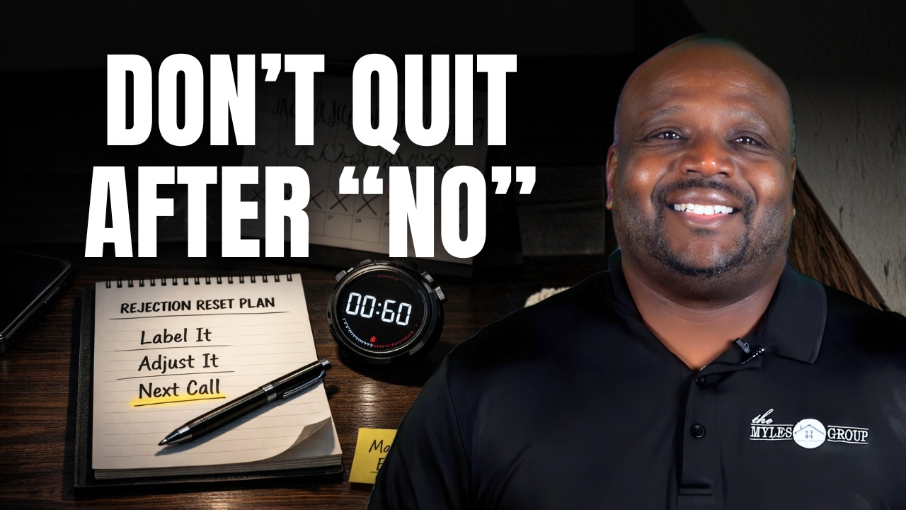 How To Handle Rejection as a New Real Estate Agent